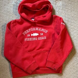 Columbia Red Kids Hoodie - Performance Fishing Gear 8